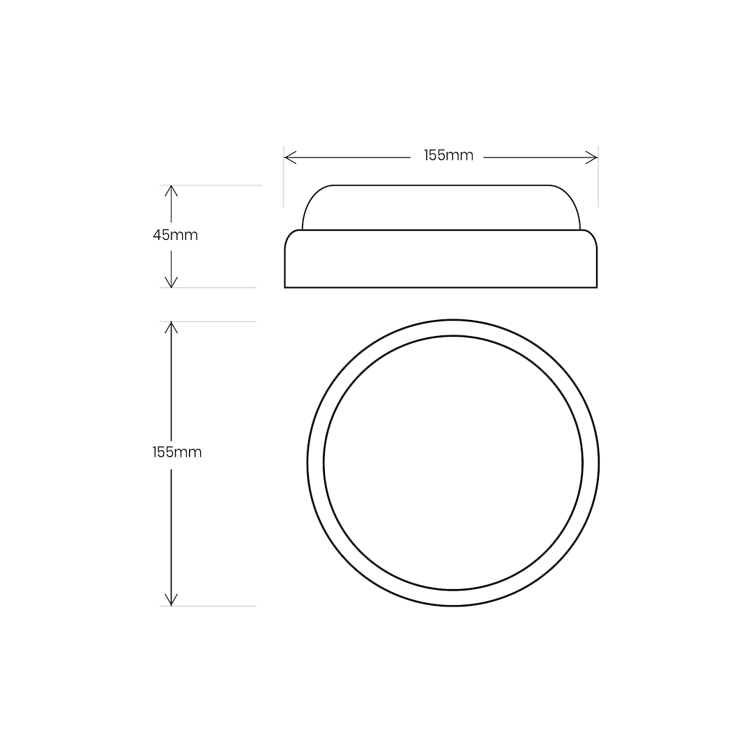 Oprawa Kanałowa Davo Okrąg 8W 4000K IP64 Biały Milagro - obrazek 4