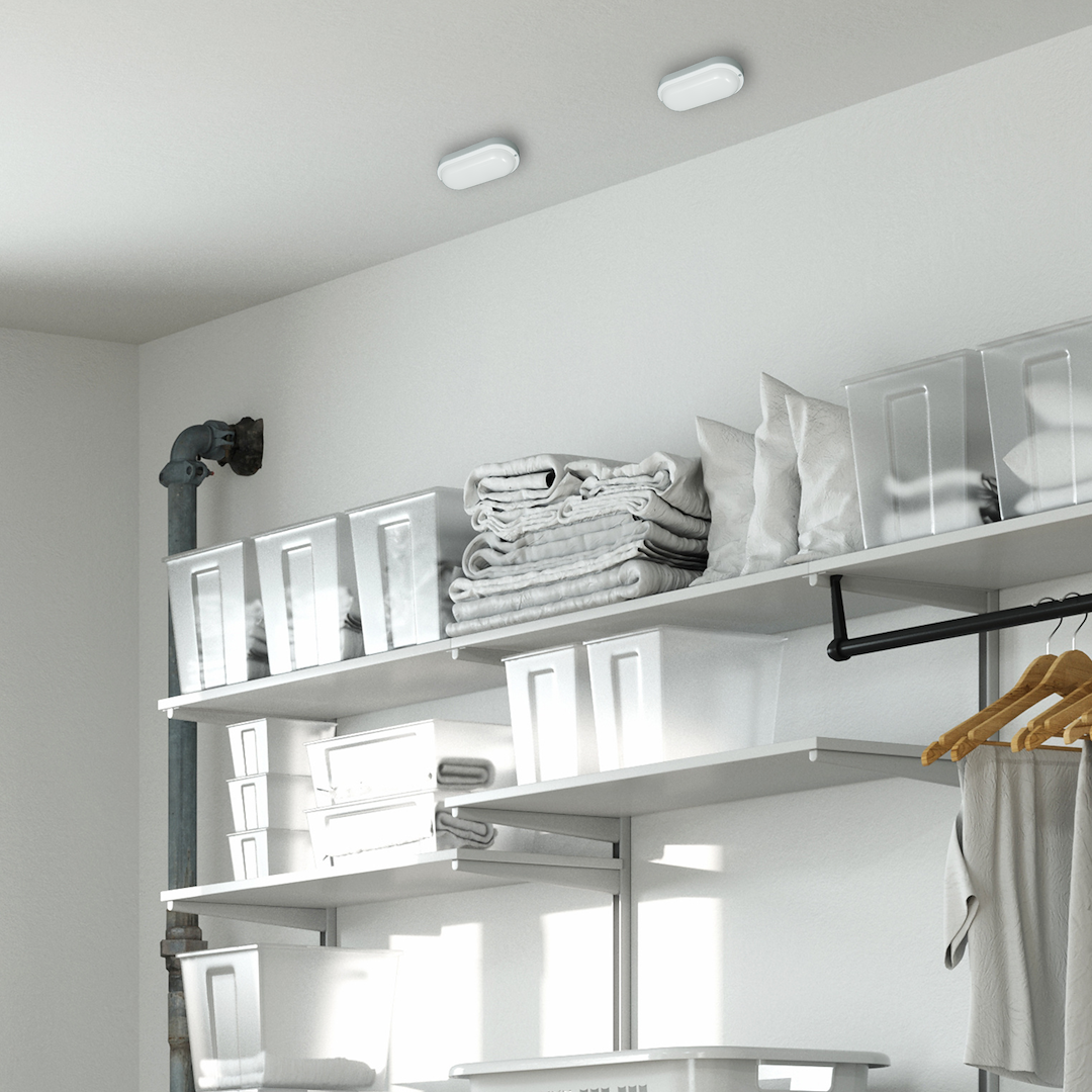 Oprawa Kanałowa Davo Owal 8W 4000K IP64 Biały Milagro - obrazek 2