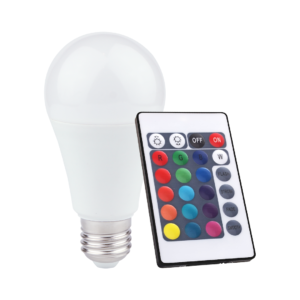 Żarówka LED 10W A60 E27 RGB + Pilot Milagro