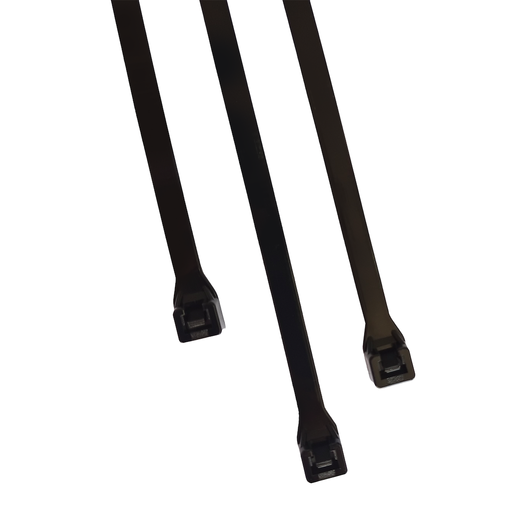 Opaska Zaciskowa 2,5x100mm Czarny - 100szt Milagro