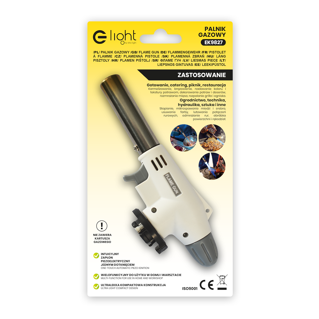 Palnik Gazowy - Biały Milagro - obrazek 5