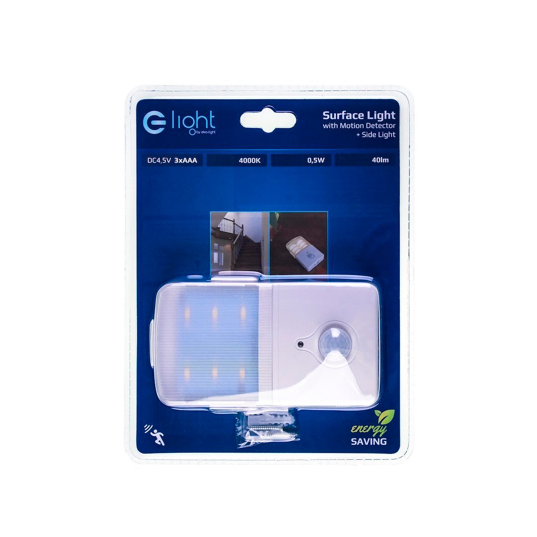 LAMPKA NATYNKOWA Z CZUJKĄ RUCHU + ŚWIATŁO BOCZNE 4000K Milagro - obrazek 4