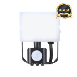 Naświetlacz LED 10W PIR 950lm 5000K Milagro