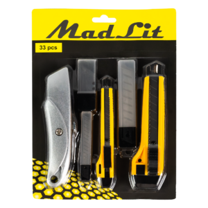 ZESTAW PROFESJONALNYCH NOŻYKÓW 33SZT Milagro