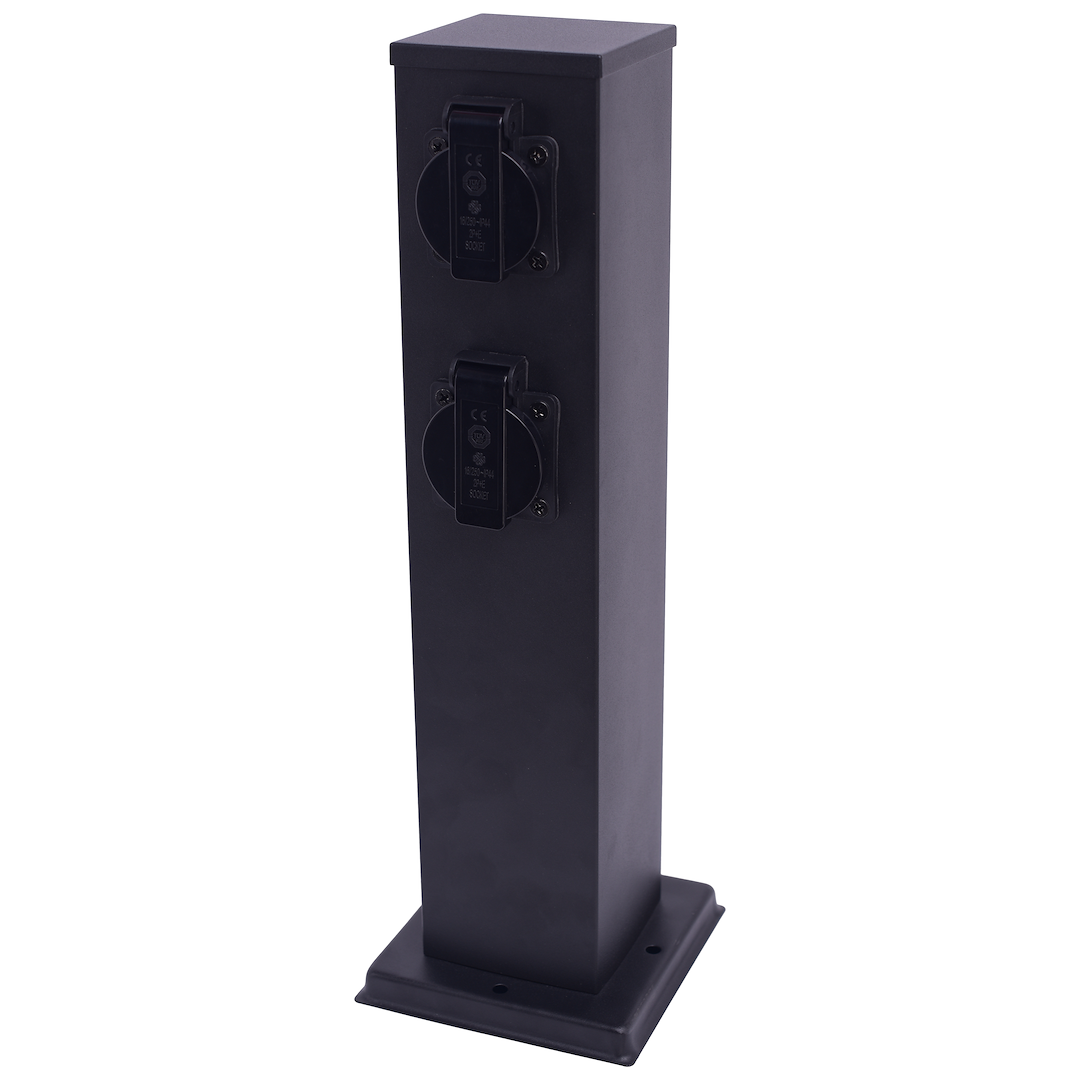 Słupek Ogrodowy Electric 40cm 2 Gniazda 16A Milagro