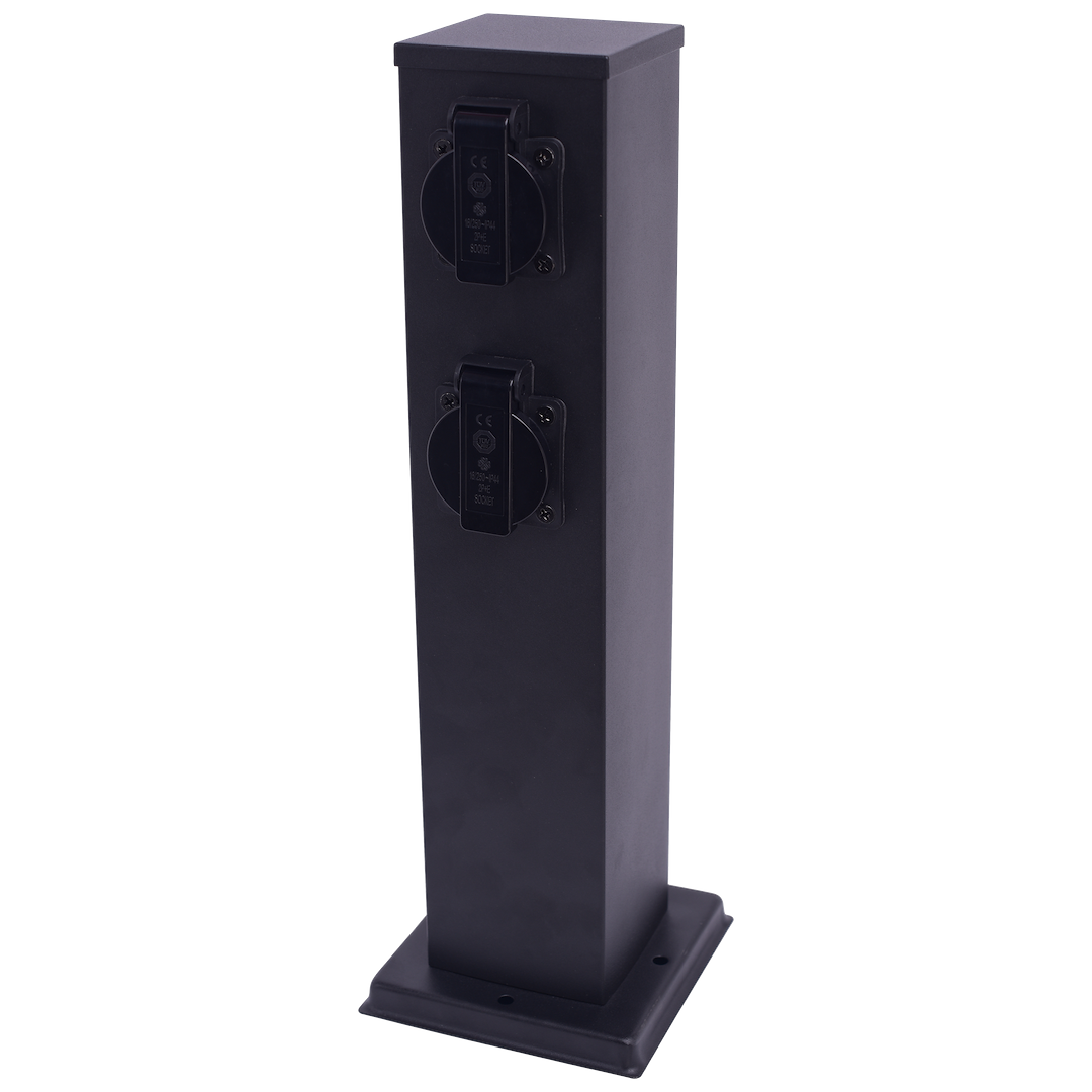 Słupek Ogrodowy Electric 40cm 2 Gniazda 16A Milagro - obrazek 4