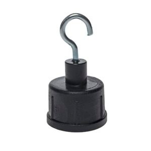 Metalowy Hak Do Girland - Czarny Milagro