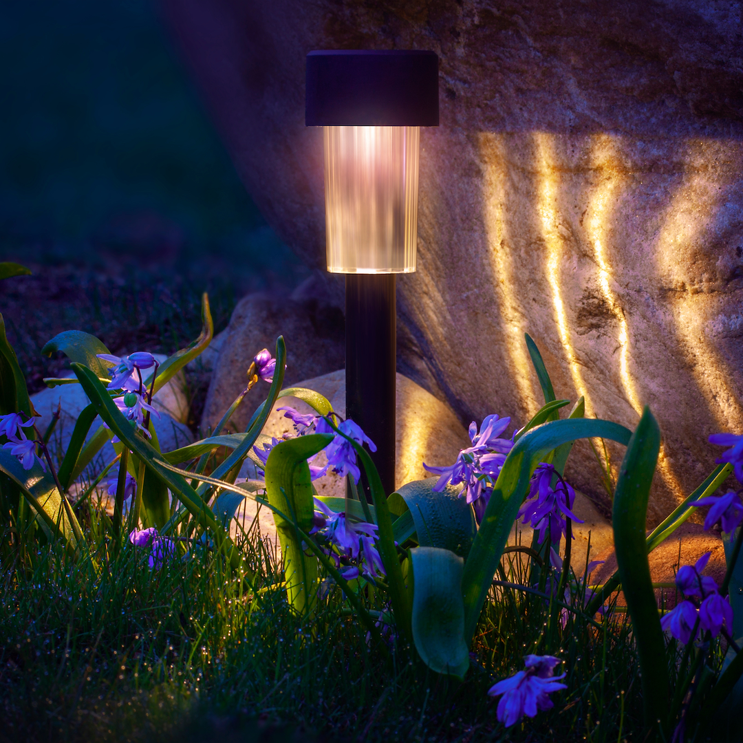 Lampa Solarna Patyk Czarny 4,5x4,5x29,5 Milagro - obrazek 2