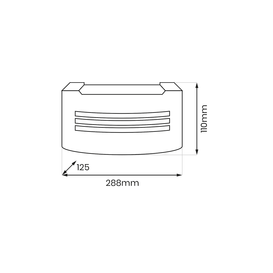 Kinkiet Maxim 1xE27 IP54 Milagro - obrazek 3