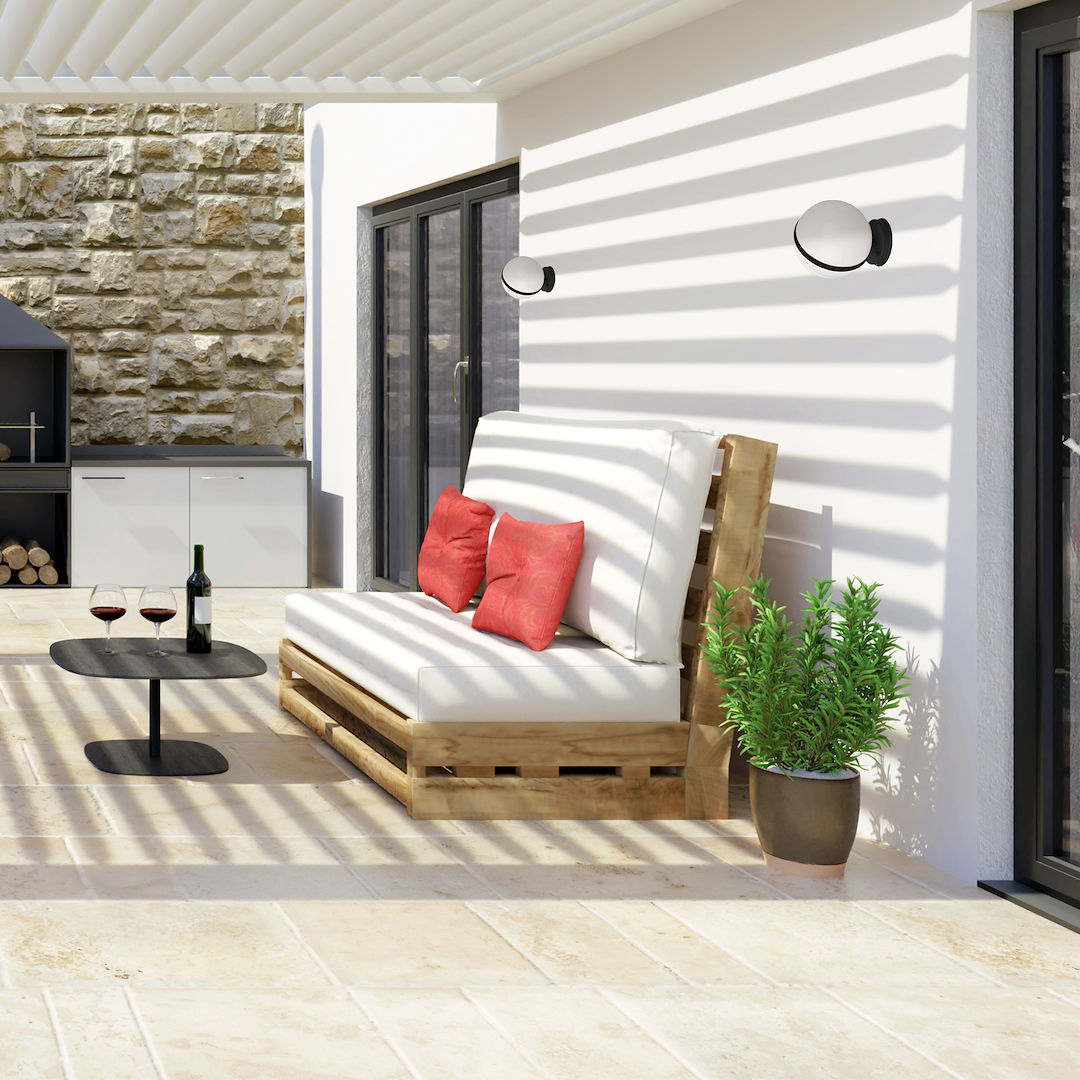 Kinkiet ogrodowy CIRCULO 1xE27 Milagro - obrazek 3