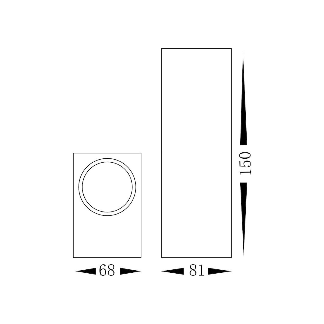 Kinkiet Ogrodowy BOKA 2xGU10 IP44 Milagro - obrazek 2