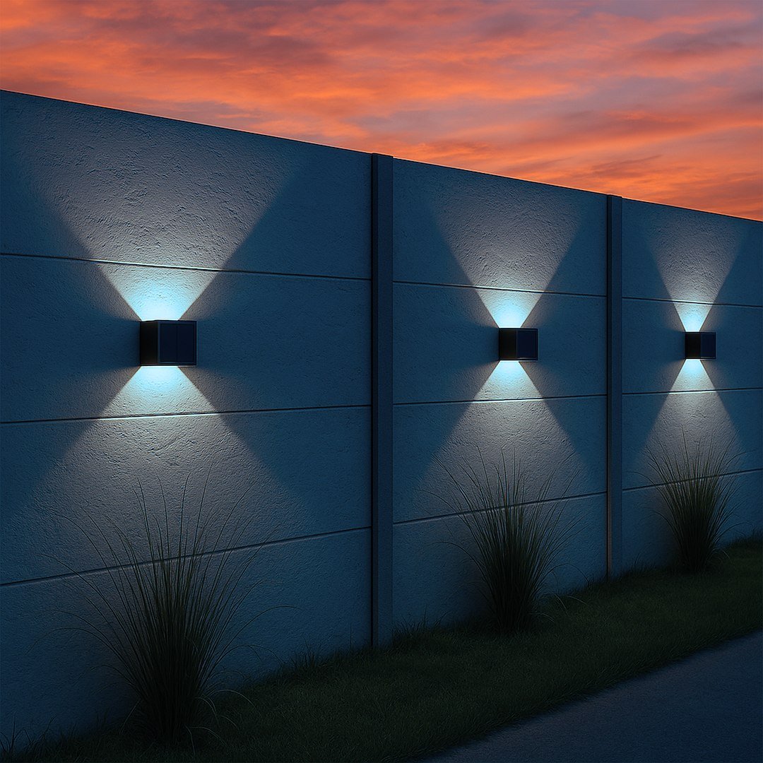 Kinkiet Solarny Wings 50lm 6000K Milagro - obrazek 4