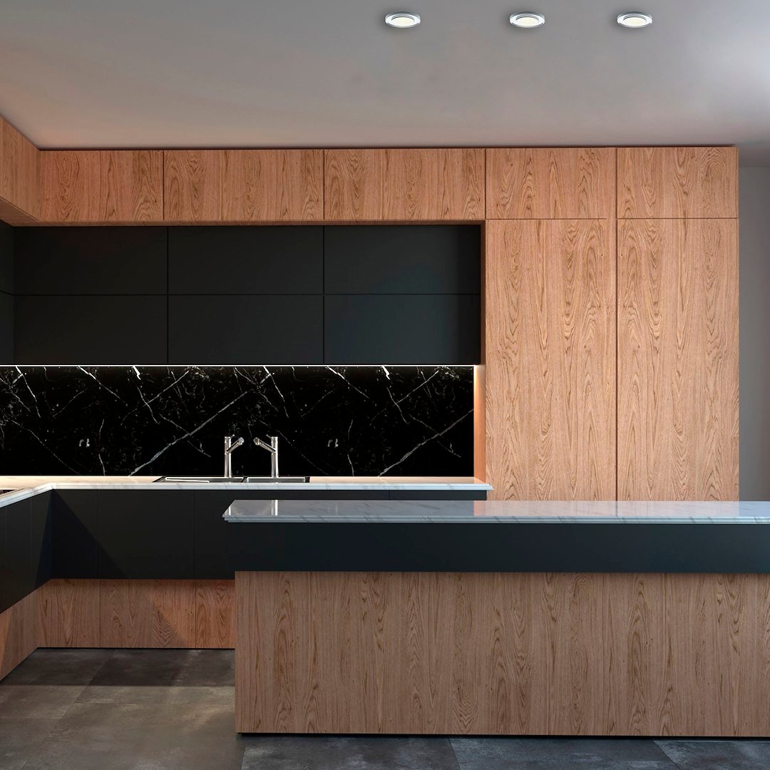 Oczko sufitowe szklane OKRĄGŁE. Kolor: SREBRNY Milagro - obrazek 5