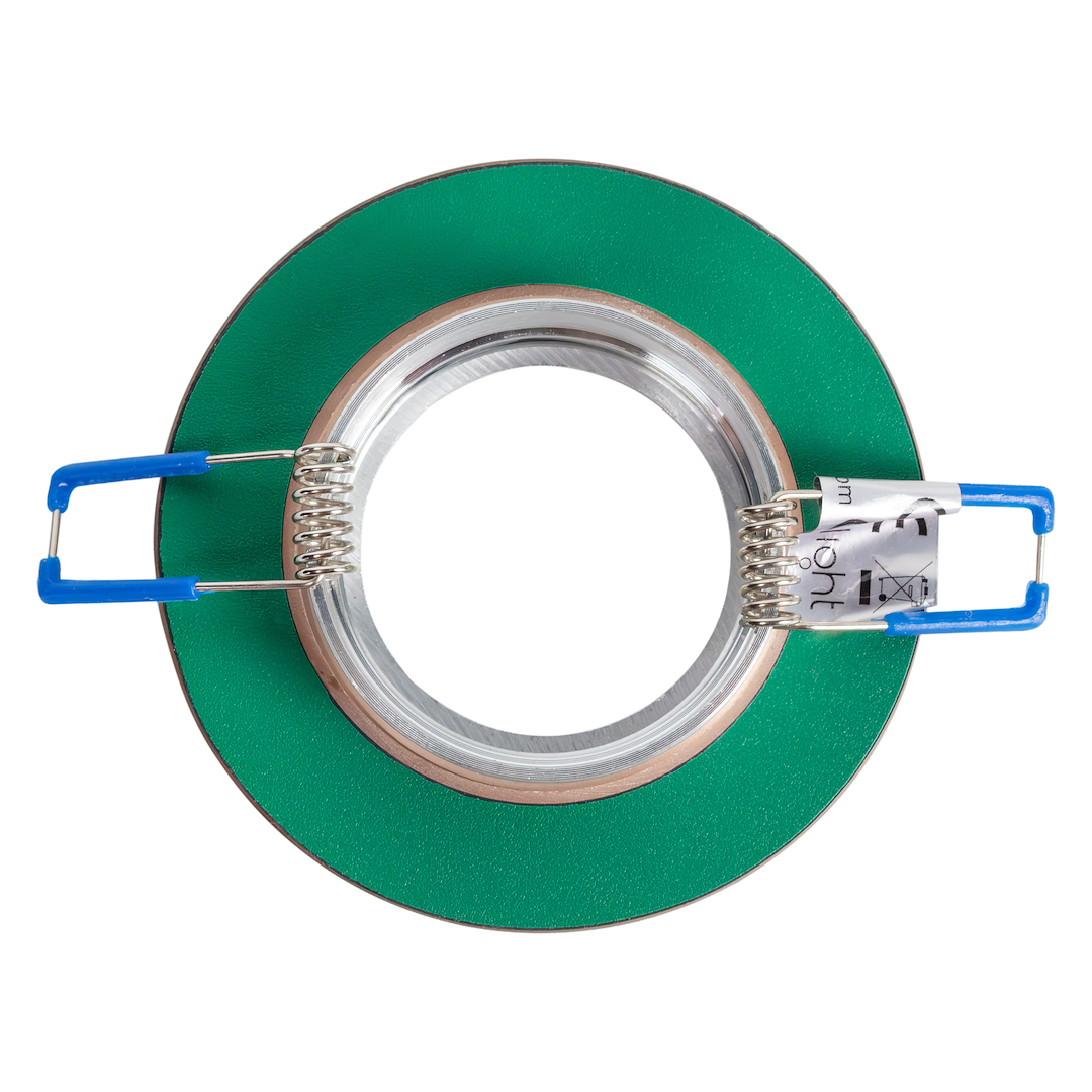 Oczko sufitowe szklane OKRĄGŁE. Kolor: BURSZTYN Milagro - obrazek 2