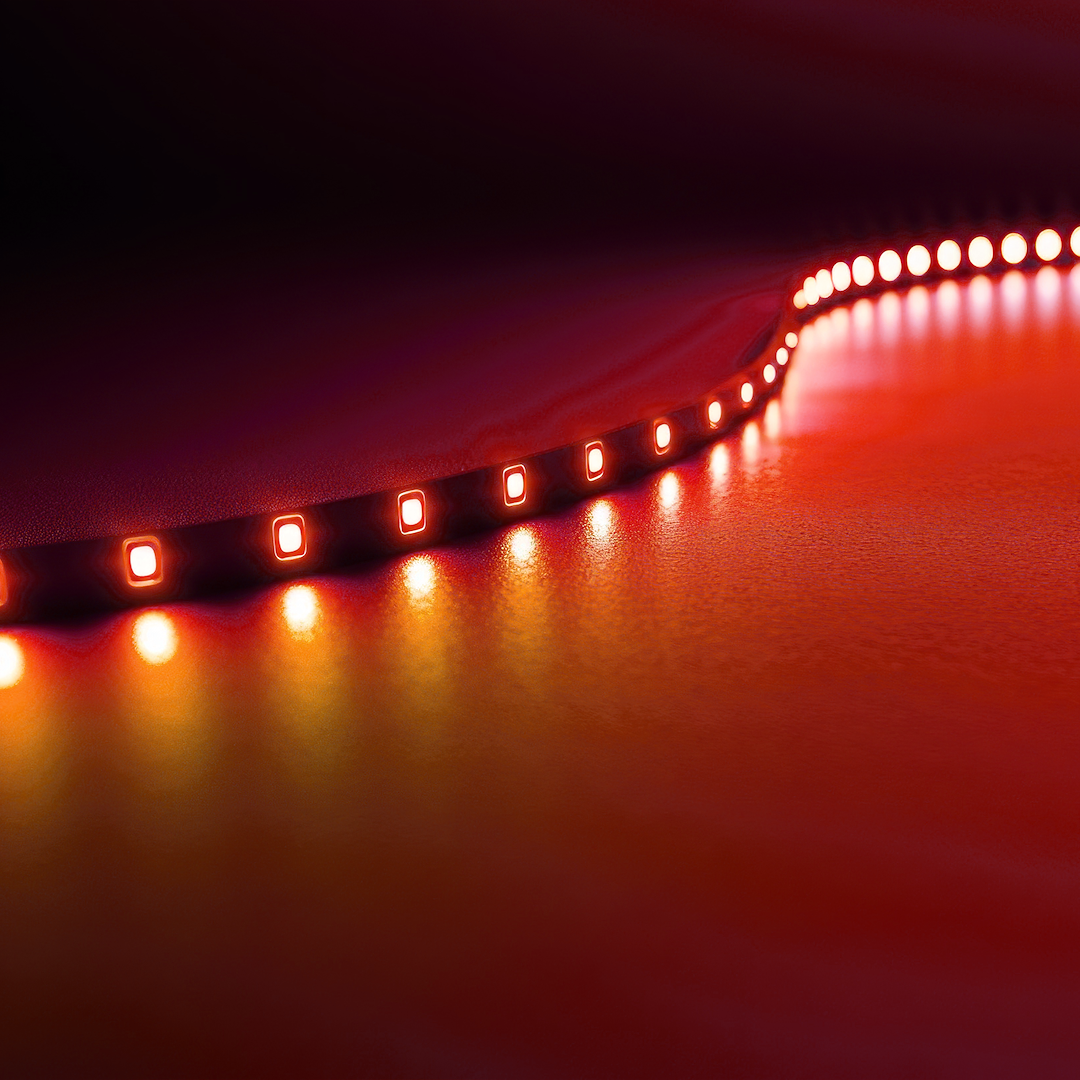 TAŚMA 60LED. 12W. Barwa: Czerwony. IP65 Milagro - obrazek 3