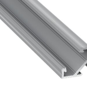 PROFIL ALUMINIOWY SREBRNY TYP C 2m + KLOSZ MLECZNY Milagro