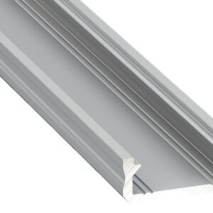 PROFIL ALUMINIOWY SREBRNY TYP D 1m + KLOSZ MLECZNY Milagro