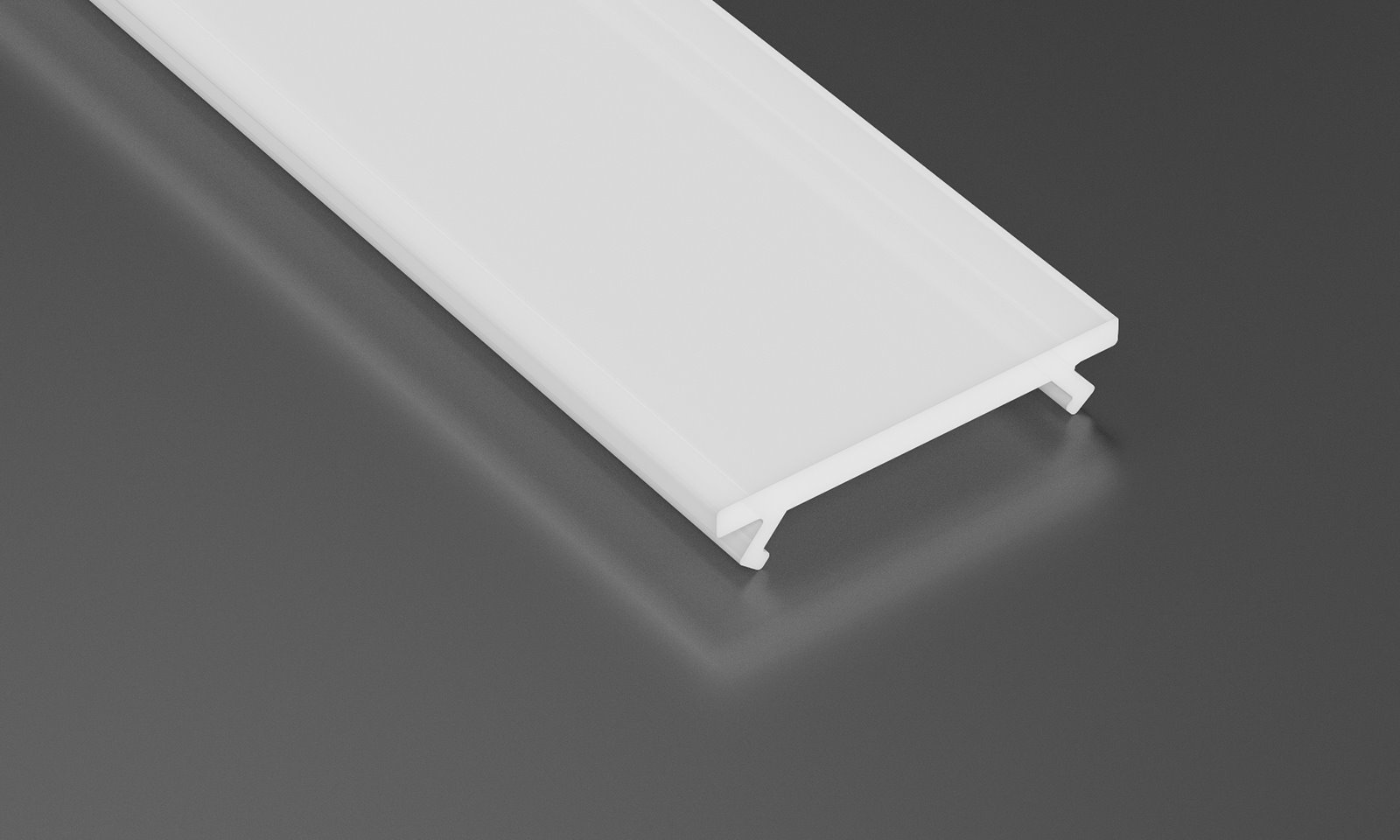 PROFIL ALUMINIOWY SREBRNY TYP Z 1m + KLOSZ MLECZNY Milagro - obrazek 3