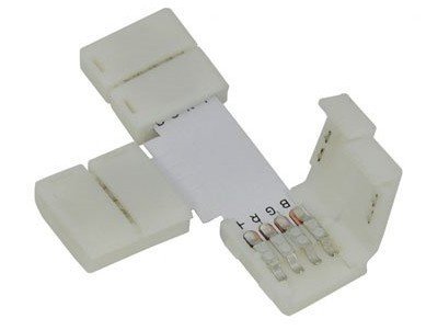 Złączka LED RGB 10mm. Kształt: T Milagro