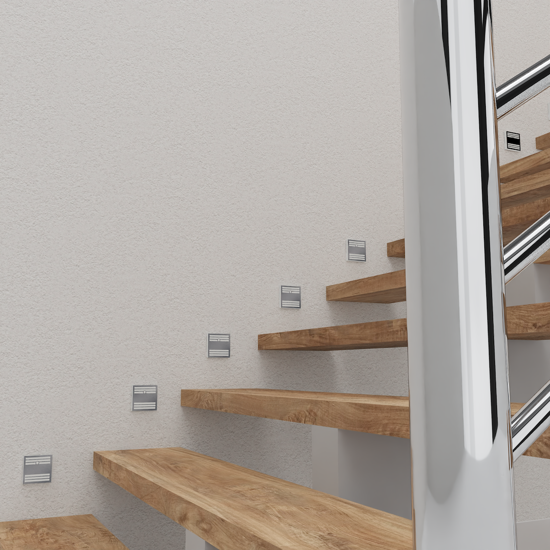 Oprawa schodowa PEPERS Barwa Neutralna 4000K 12V z czujnikiem ruchu Milagro - obrazek 2