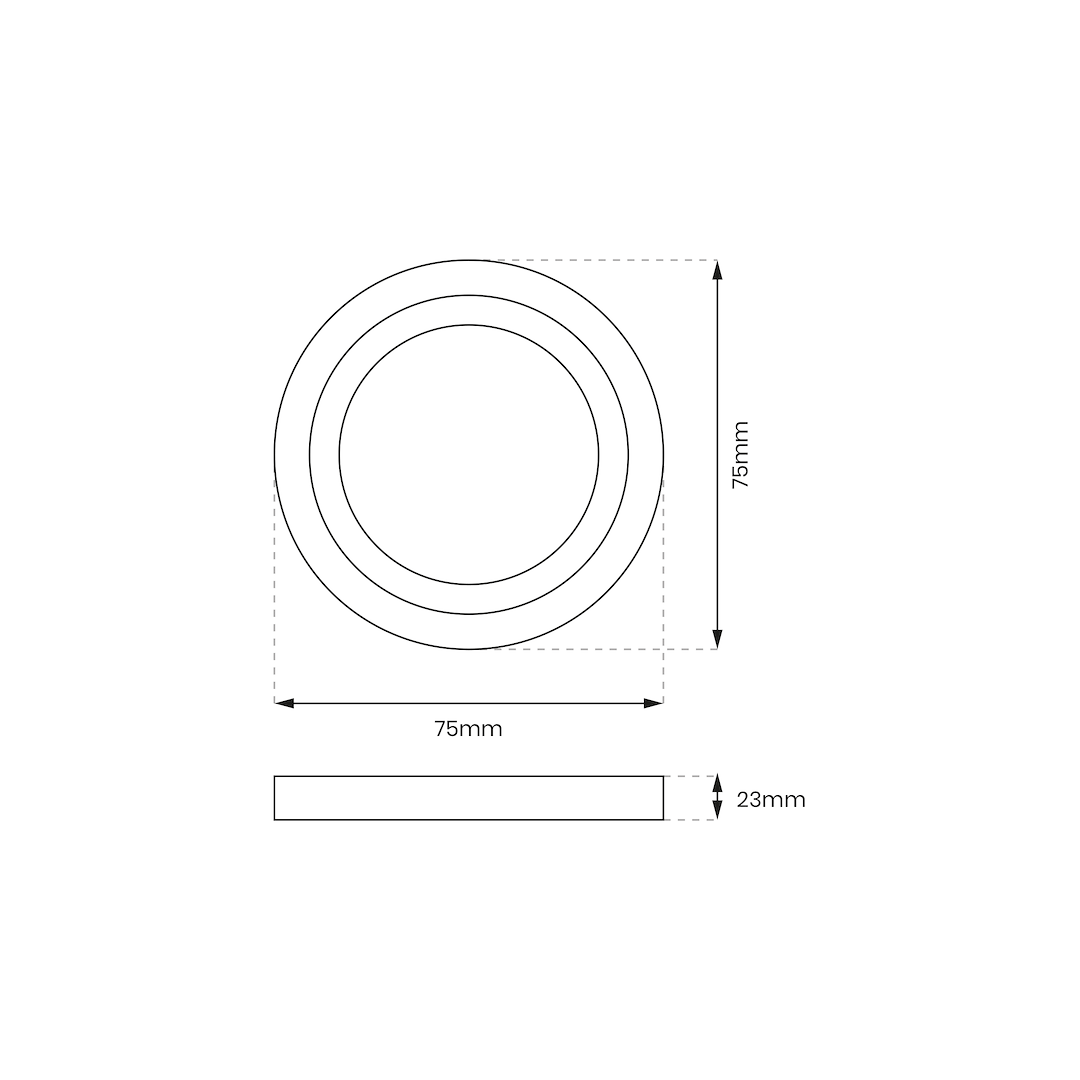 Oprawa schodowa OTI MAX BLACK Barwa Neutralna 4000K Milagro - obrazek 3