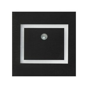 Oprawa schodowa EVRA BLACK Barwa Neutralna 4000K 12V z czujnikiem ruchu Milagro