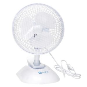 WENTYLATOR STOŁOWY EKO-LIGHT 6'' 2in1 BIAŁY Milagro