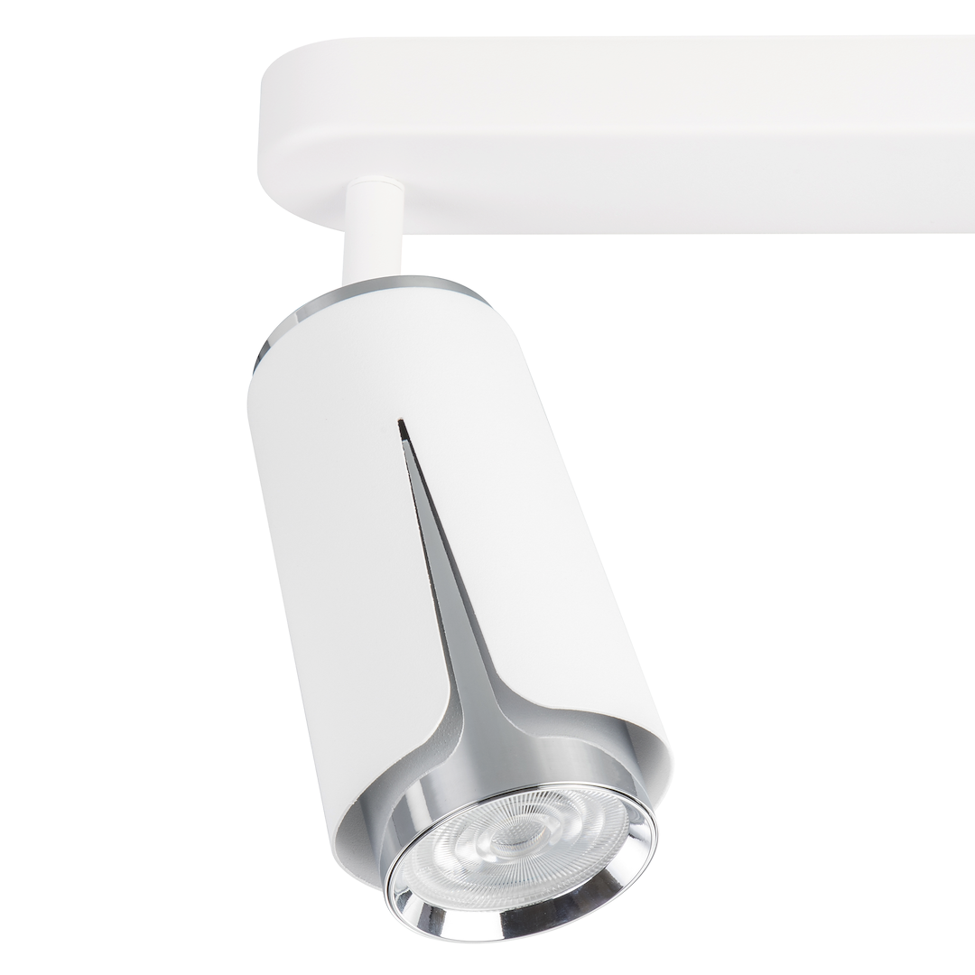 Flower Chrome Biały Spot 3xGU10 Milagro - obrazek 2