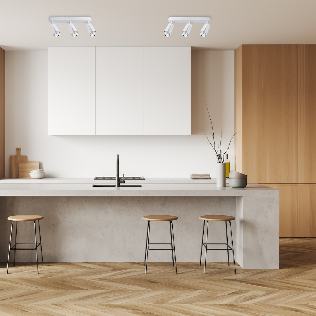 Flower Chrome Biały Spot 3xGU10 Milagro - obrazek 3