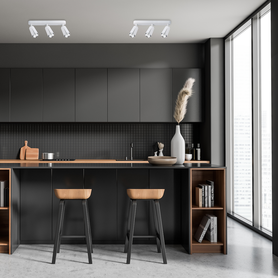 Flower Chrome Biały Spot 3xGU10 Milagro - obrazek 4