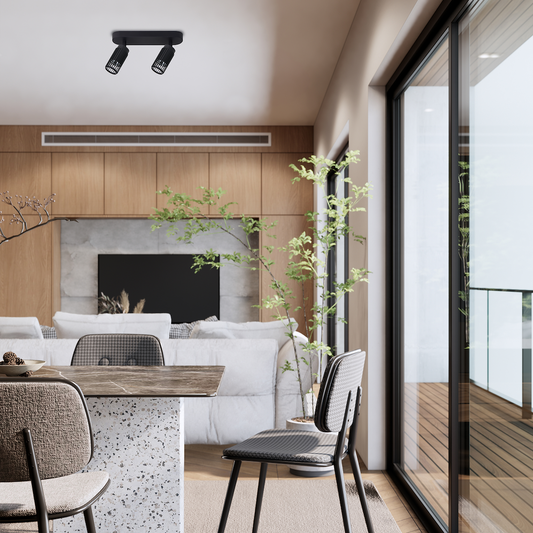 VERTICAL BLACK SPOT 2xGU10 Milagro - obrazek 4