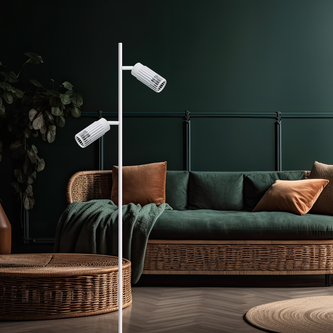 Vertical Biały Lampa Podłogowa 1xGU10 Milagro - obrazek 3