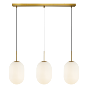 Lampa wisząca ALIAS GOLD 3xE14 Milagro