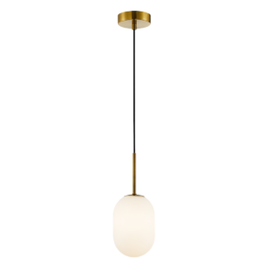 Lampa wisząca ALIAS GOLD 1xG9 fi 120 Milagro
