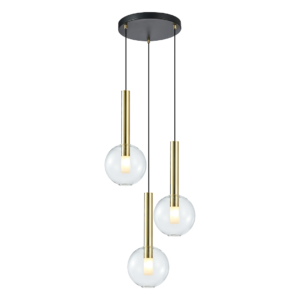 Lampa wisząca NIKO GOLD 3xG9 Milagro