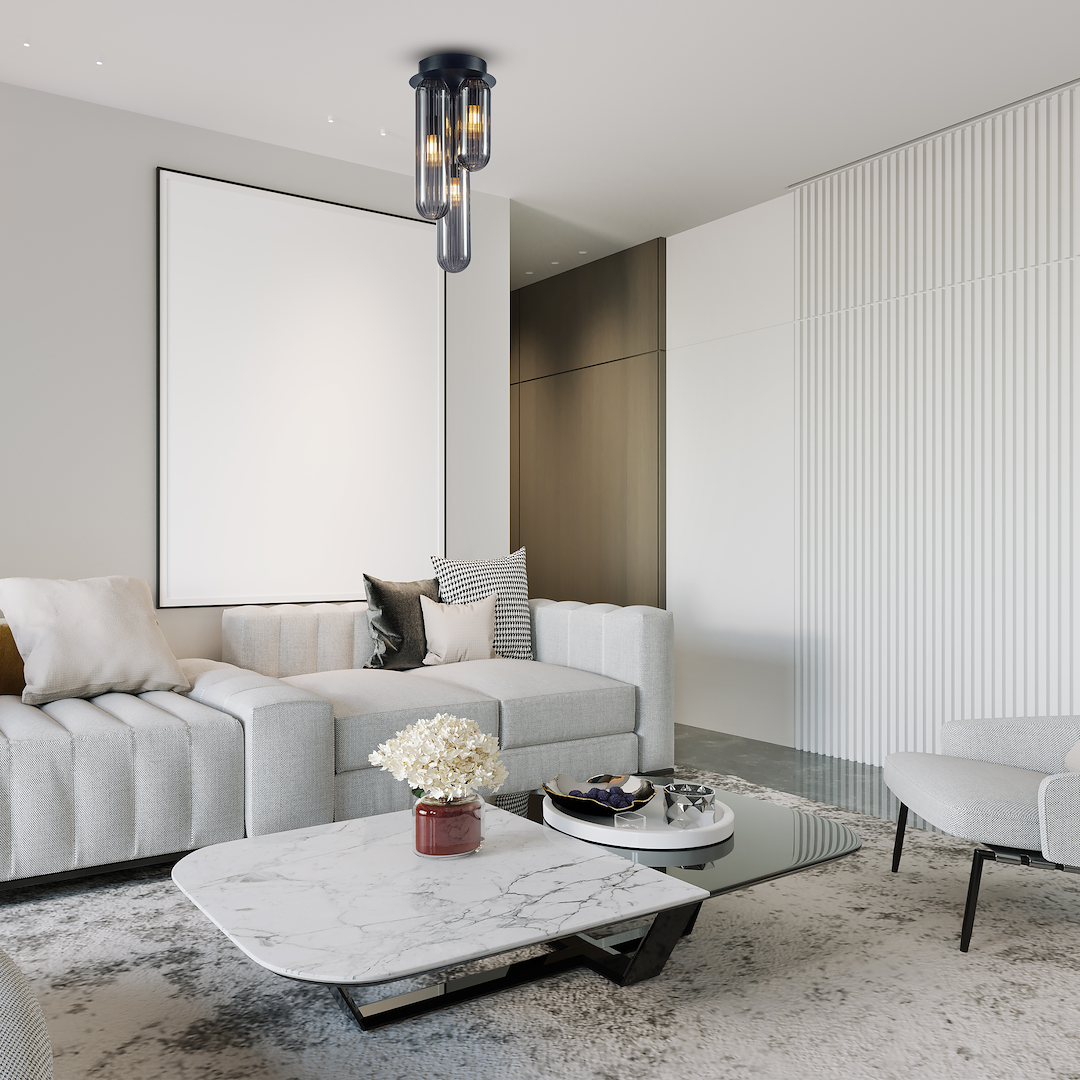 Lampa sufitowa Pax Czarny 3xG9 Milagro - obrazek 4