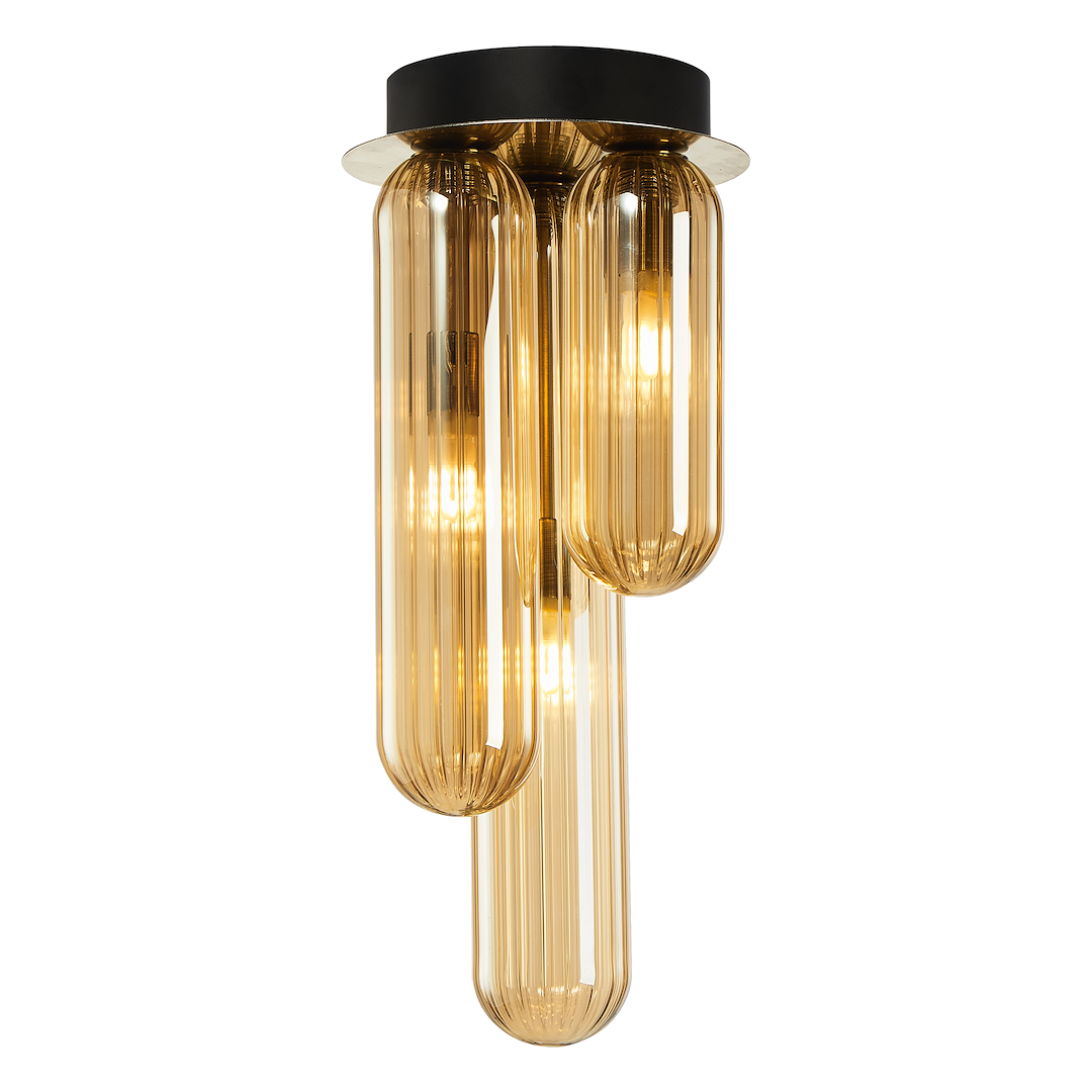 Lampa sufitowa PAX GOLD 3xG9 Milagro