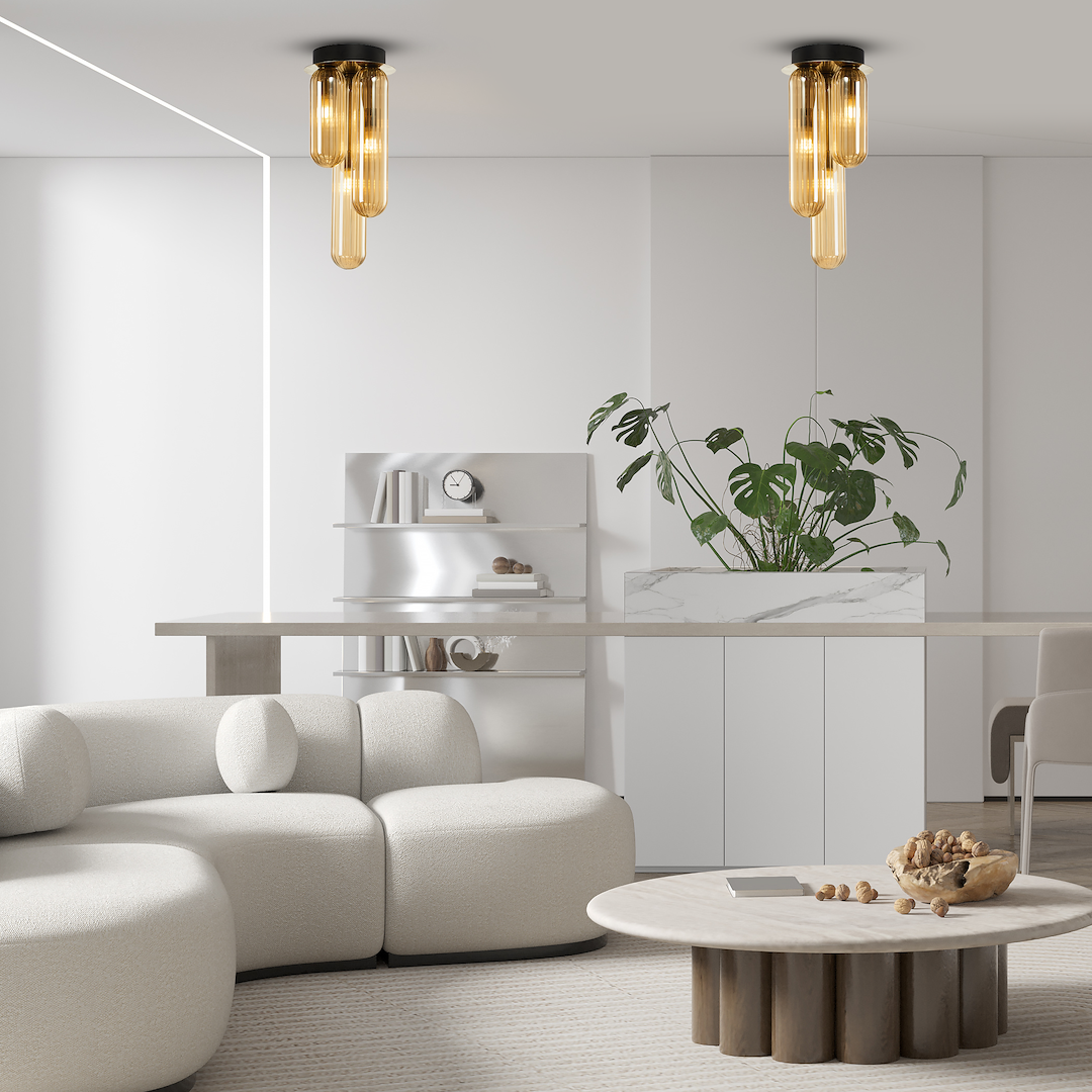 Lampa sufitowa PAX GOLD 3xG9 Milagro - obrazek 3