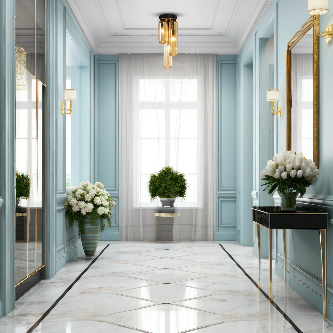 Lampa sufitowa PAX GOLD 3xG9 Milagro - obrazek 4