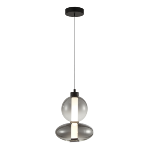 Lampa wisząca DAPHNE SMOKED 12W Milagro