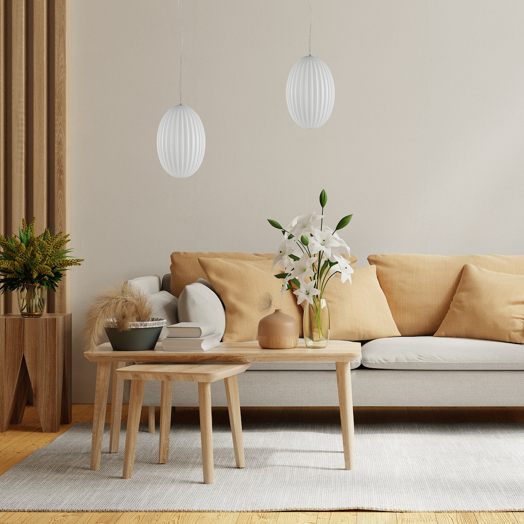 Lampa wisząca Braga Biały 1xE27 Milagro - obrazek 4