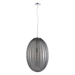 Lampa wisząca BRAGA SMOKED 1xE27 Milagro