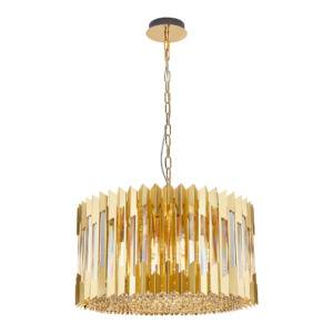 Żyrandol RITZ GOLD 12xE14 Milagro