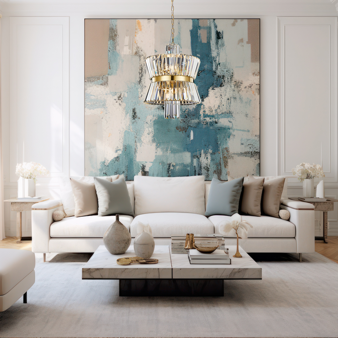 Żyrandol AURELIA GOLD 8xE14 Milagro - obrazek 4