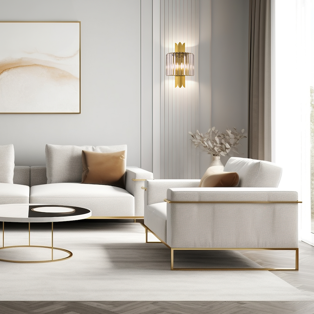 Kinkiet MARGOT GOLD 2xE14 Milagro - obrazek 2