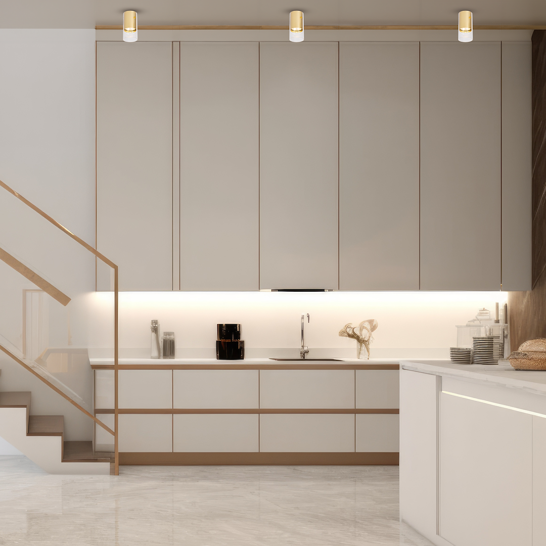 Oprawa Ricky Downlight Złoty 1xGU10 Milagro - obrazek 4