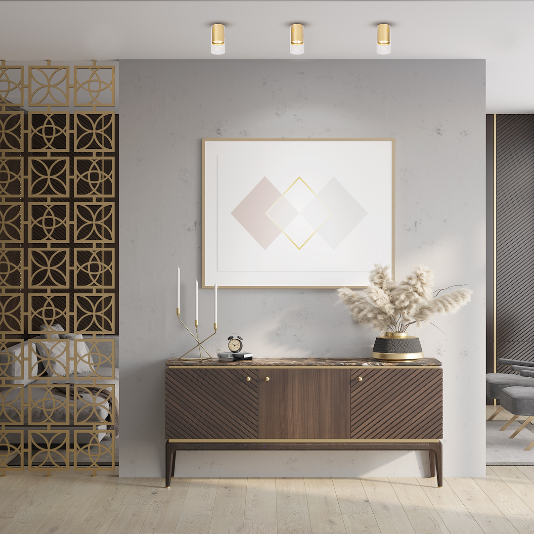 Oprawa Ricky Downlight Złoty 1xGU10 Milagro - obrazek 5