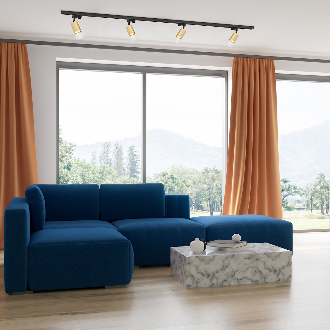 Oprawa Ricky Track Złoty 1xGU10 Milagro - obrazek 4