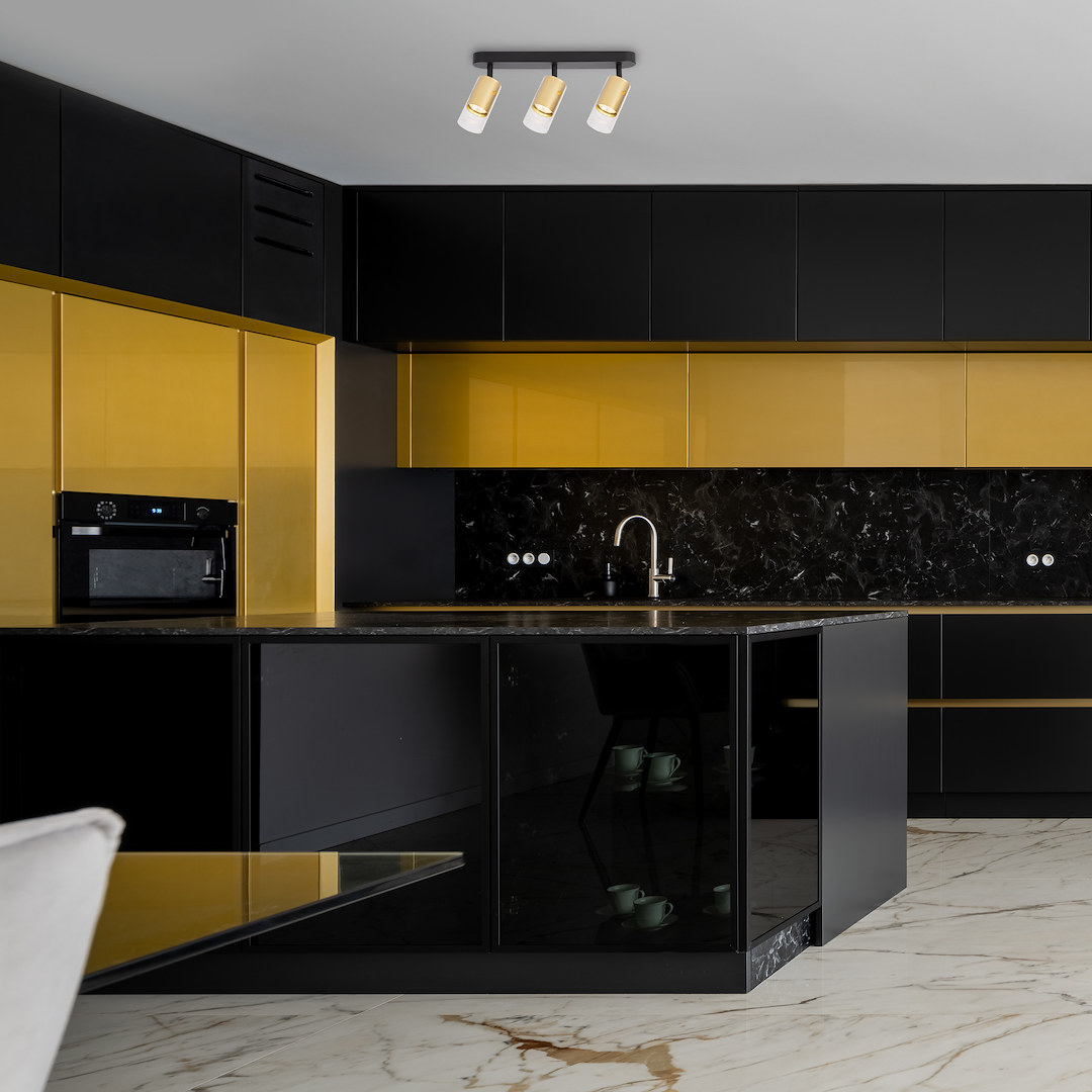 Oprawa Ricky Spot Złoty 3xGU10 Milagro - obrazek 4