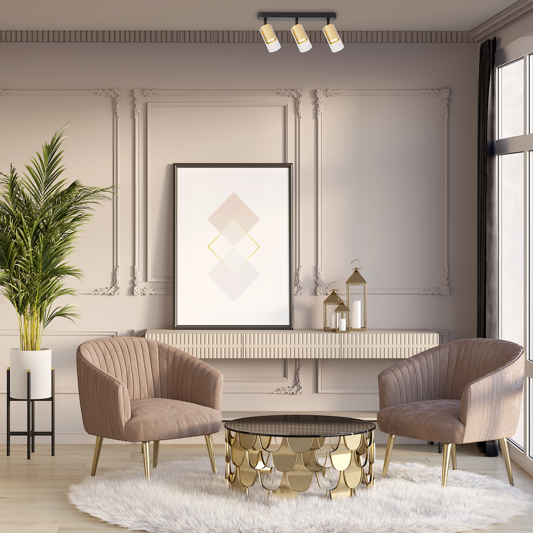 Oprawa Ricky Spot Złoty 3xGU10 Milagro - obrazek 5